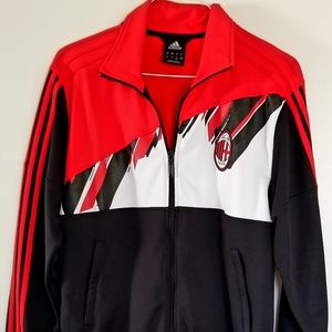 Men's Adidas A.C. Milan 1899 ACM Futbol Jacket